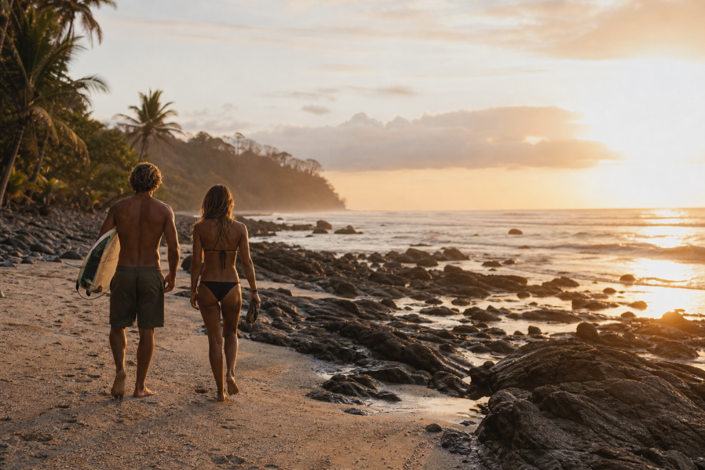 Imagen de Atardecer, cocina costarricense y paseo por Mal País
